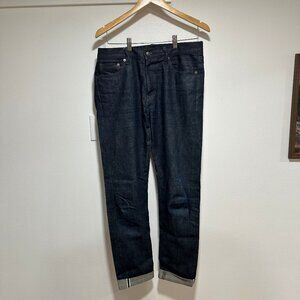 Uniqlo Stretch Selvedge Denim Jeans 32x34